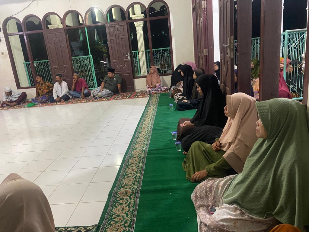 Kegiatan Rutin Majlis Taklim Gampong Tampieng Baroh Setiap Malam Juma't